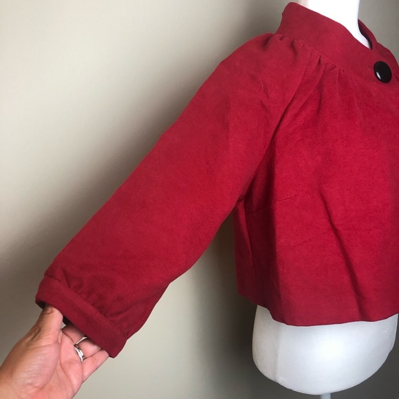 Caslon cropped swing jacket - Picture 5 of 8